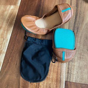 Chestnut Tieks - NWT Never Worn, Mint Condition Size 7